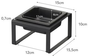 Ciotola in ceramica con base per animali domestici Tower - YAMAZAKI