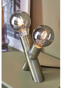 Markslöjd 108053 - Lampada da tavolo SIMUL 1xE27/40W + 1xE14/40W/230V oro