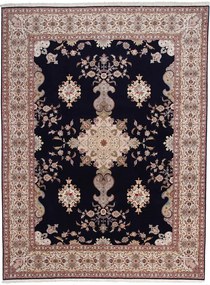 Tabriz Tappeto 400 x 300 Beige (Iran) Annodato A Mano