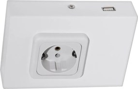 Eglo 94665 - Presa per sottopensile da cucina SCHUKO USB incluso TAXANO