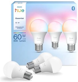 Set da 3 lampadine LED dimmerabili Philips Hue WACA E27/8W/230V 2200-6500K