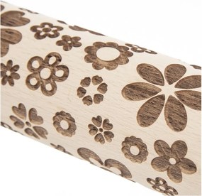 Mattarello con rilievo in legno – Orion