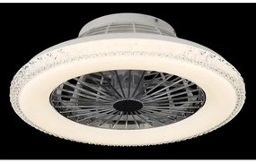 Globo 03654 - Ventilatore da soffitto dimmerabile a LED CORUSSO LED/40W/230V 3000-6500K + +TC