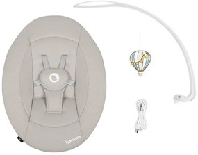 Lionelo - Sdraietta IRIS con melodia, 4xAA, Beige Sabbia