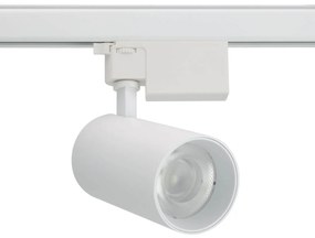Faro LED 30W Trifase 60° 120lm/W CRI92 no Flickering - BRIDGELUX LED Colore Bianco Naturale 4.000K