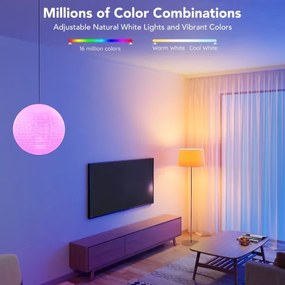 Govee - LED RGBWW Lampadina dimmerabile Smart E27/9W/230V 2700-6500K Wi-Fi