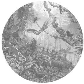KEK Amsterdam Carta da parati panoramica Tropical Landscapes 2 Circle - M - 1.9m