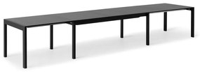 Tavolo da pranzo pieghevole con piano nero 96x220 cm Join by Hammel - Hammel Furniture