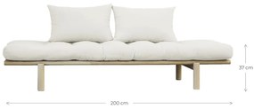 Divano marrone-beige 200 cm Pace - Karup Design