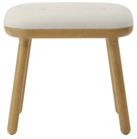 Sgabello bianco/di colore naturale Paff Tall – UMAGE