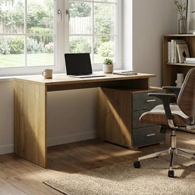 LIPSIA - scrivania con cassettiera