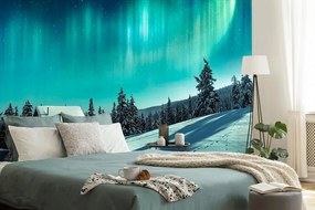 Carta da parati – Paesaggio invernale da fiaba