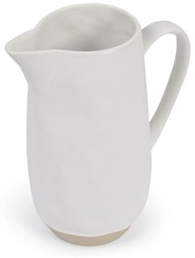 Kave Home - Caraffa Ryba in ceramica bianca e marrone