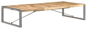 Tavolino Da Salotto 180x90x40 Cm İn Legno Di Mango Grezzo /