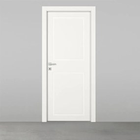 Porta tamburata battente Refine bianco L 90 x H 210 cm reversibile