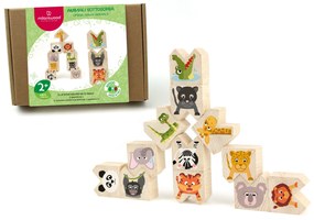 Milaniwood - Gioco equilibristo in legno - Animali esotici