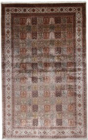 Cashmere Silk Tappeto orientale 310x490 Beige (Indian) Annodato A Mano