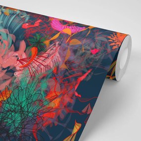 Carta da parati – Fiori Astratti