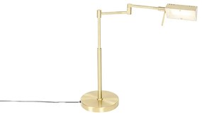 Lampada da tavolo di design oro con LED e dimmer touch - Notia