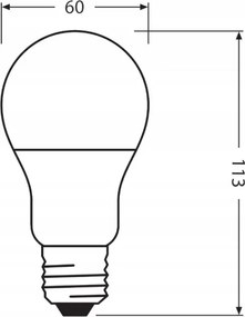 LED Lampadina in plastica riciclata E27/10W/230V 4000K - Ledvance