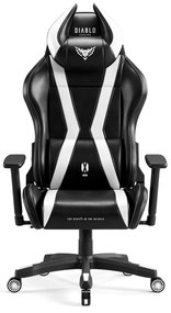 Sedia da gaming Diablo X-Horn 2.0 Normal Size, Nero-Bianco