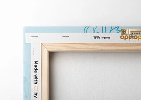 Quadro su tela – Mandala in tema invernale