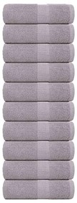 Asciugamani Per Sapone 10 Pz Grigio 30x30cm 360g/m² 100% Cotone /