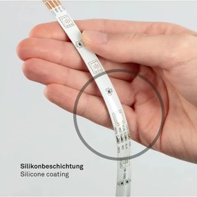 Brilo - Striscia LED RGBW dimmerabile 6,5m LED/22W/230V + +TC