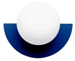 Candy Little Circle 180 S Applique da Parete Electric Blue - Swedish Ninja