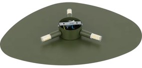 Applique STONE 3xG9/8W/230V 37x49 cm verde