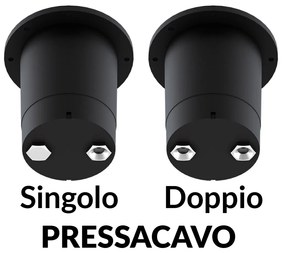 Faretto Calpestabile GU10 4 Direzioni - Doppio Pressacavo