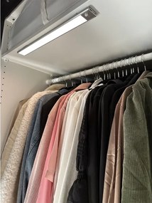 Osram - Lampada sottopensile LINEAR LED con sensore, 4W/5V, 60 cm, grigio