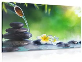 Quadro su tela – Armonia nel giardino Zen