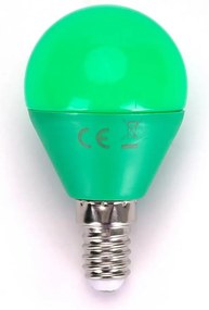 Lampadina LED G45 E14/4W/230V verde - Aigostar