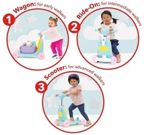 Skip Hop - Bici a spinta 3in1 ZOO unicorno 3xAAA