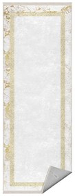 Tappeto bianco-oro 80x200 cm - Mila Home