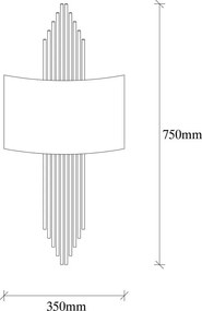 Lampada da parete nera Rayi – Opviq lights