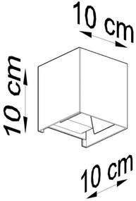 Applique a LED da esterno LUCA LED/6W/230V IP54