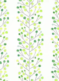Scion Tapete Melinki Berry Tree - Emerald/ Lime/ Chalk