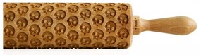 Rullo per pasta in legno goffrato Scul - Valek