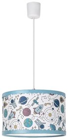 Rabalux - Lampadario a sospensione per bambini 1xE27/40W/230V blu