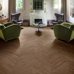 Marazzi Group Rettificato 11x54 Cm Castagno Chevron "Vero"