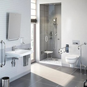 Vaso WC sospeso VITRA conforma, sedile escluso P 70 x L 35.5 x H 46 cm bianco