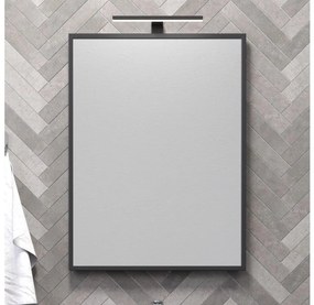 BATH DELUXE 01-060-05-02-00 - Specchio da bagno BORGSTED 60x80 cm nero