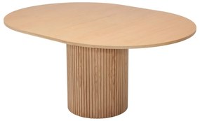 Tavolo da pranzo rotondo in rovere pieghevole ø 115 cm Malaga - Bonami Selection