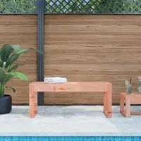 Panca da Giardino 110x38x45 cm in Legno Massello di Douglas 825098