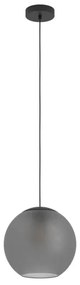 Eglo 390212 - Lampadario a sospensione con filo ARANGONA 1xE27/40W/230V fumé