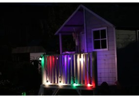 SET 2x Lampadina LED PARTY E27/0,5W/36V blu