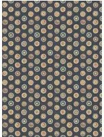 GP & J Baker Carta da parati Court Buttons - Indigo
