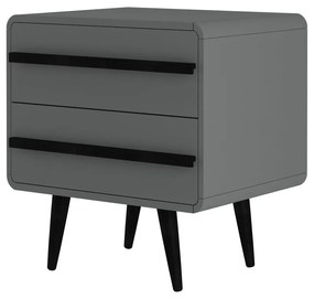 Comodino grigio Chantal - Støraa